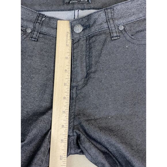prAna Jeans Womens 8/29 Gray Jada Denim Mid Rise Bootcut Regular Fit Stretch - Picture 6 of 13